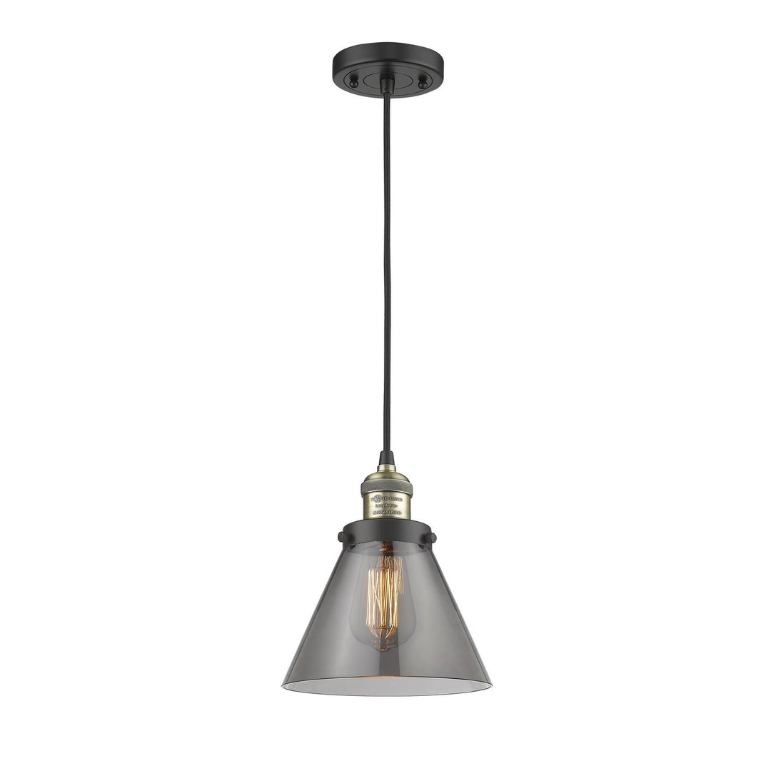 Innovations Franklin Restoration 201C-BAB-G43-LED Pendant Light - Black Antique Brass