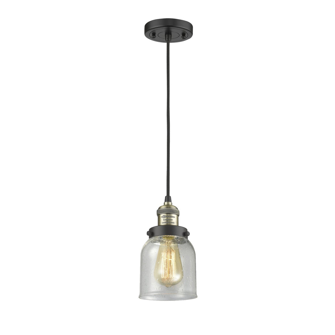 Innovations Franklin Restoration 201C-BAB-G54-LED Pendant Light - Black Antique Brass