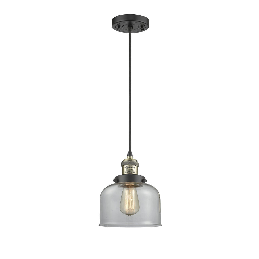 Innovations Franklin Restoration 201C-BAB-G72 Pendant Light - Black Antique Brass