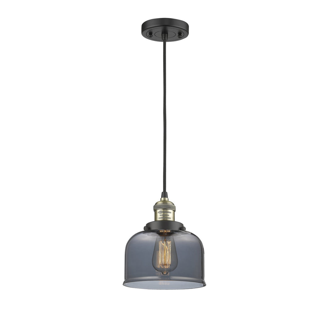 Innovations Franklin Restoration 201C-BAB-G73 Pendant Light - Black Antique Brass