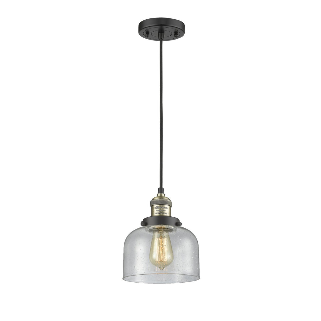 Innovations Franklin Restoration 201C-BAB-G74-LED Pendant Light - Black Antique Brass