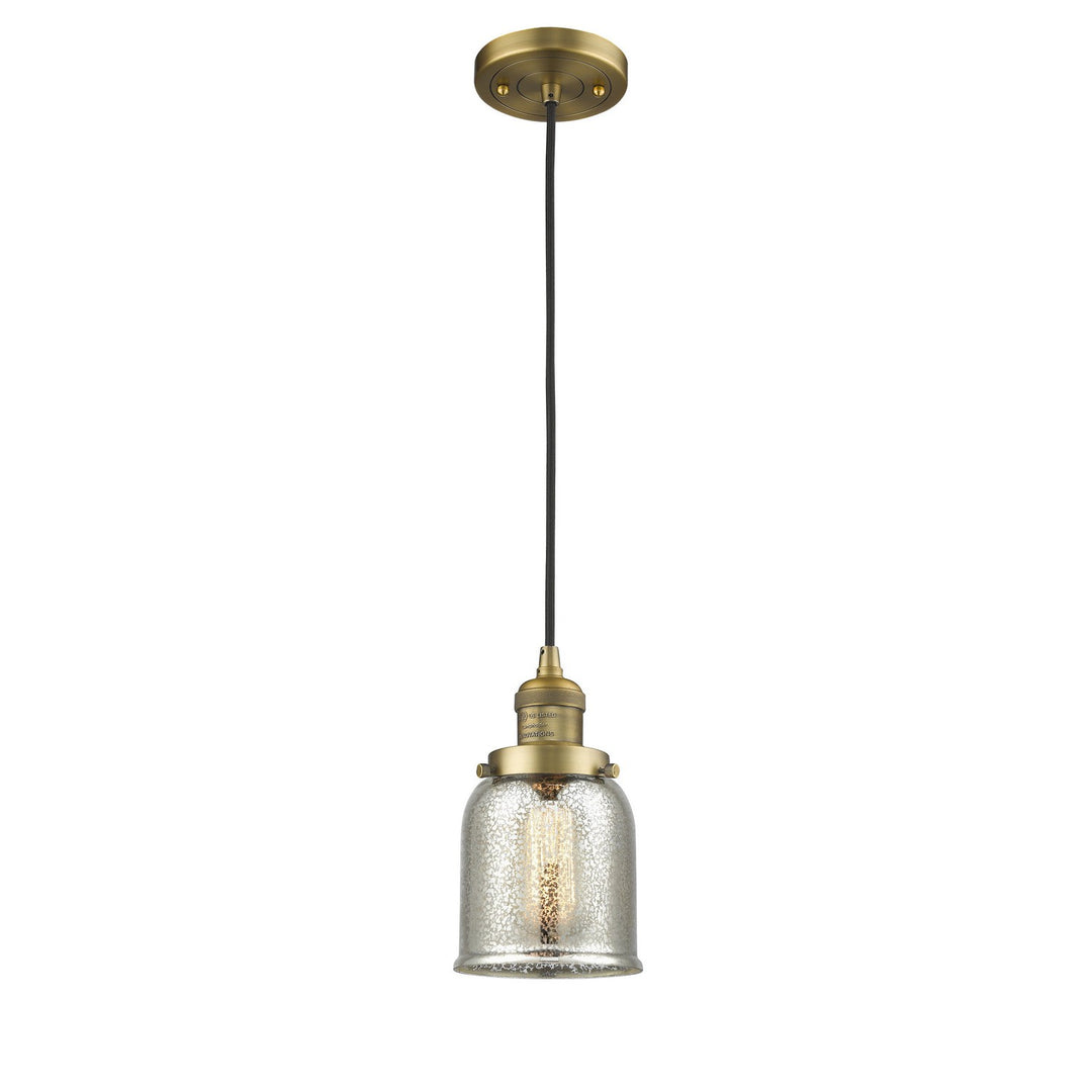Innovations Franklin Restoration 201C-BB-G58 Pendant Light - Brushed Brass