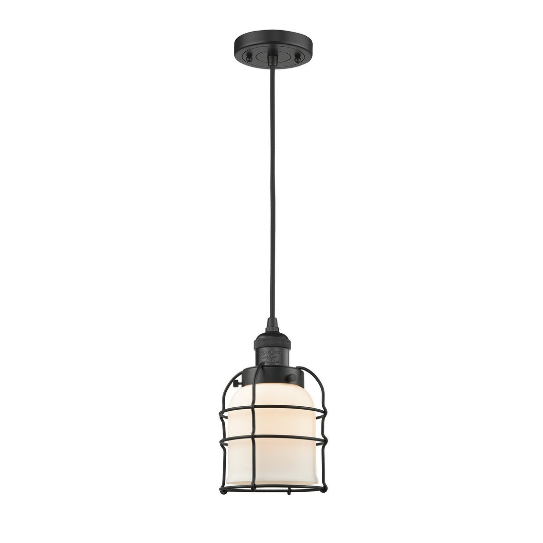 Innovations Franklin Restoration 201C-BK-G51-CE-LED Pendant Light - Matte Black