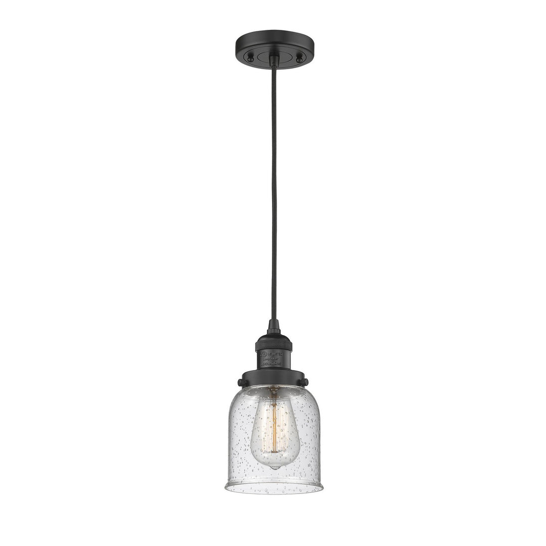 Innovations Franklin Restoration 201C-BK-G54-LED Pendant Light - Matte Black