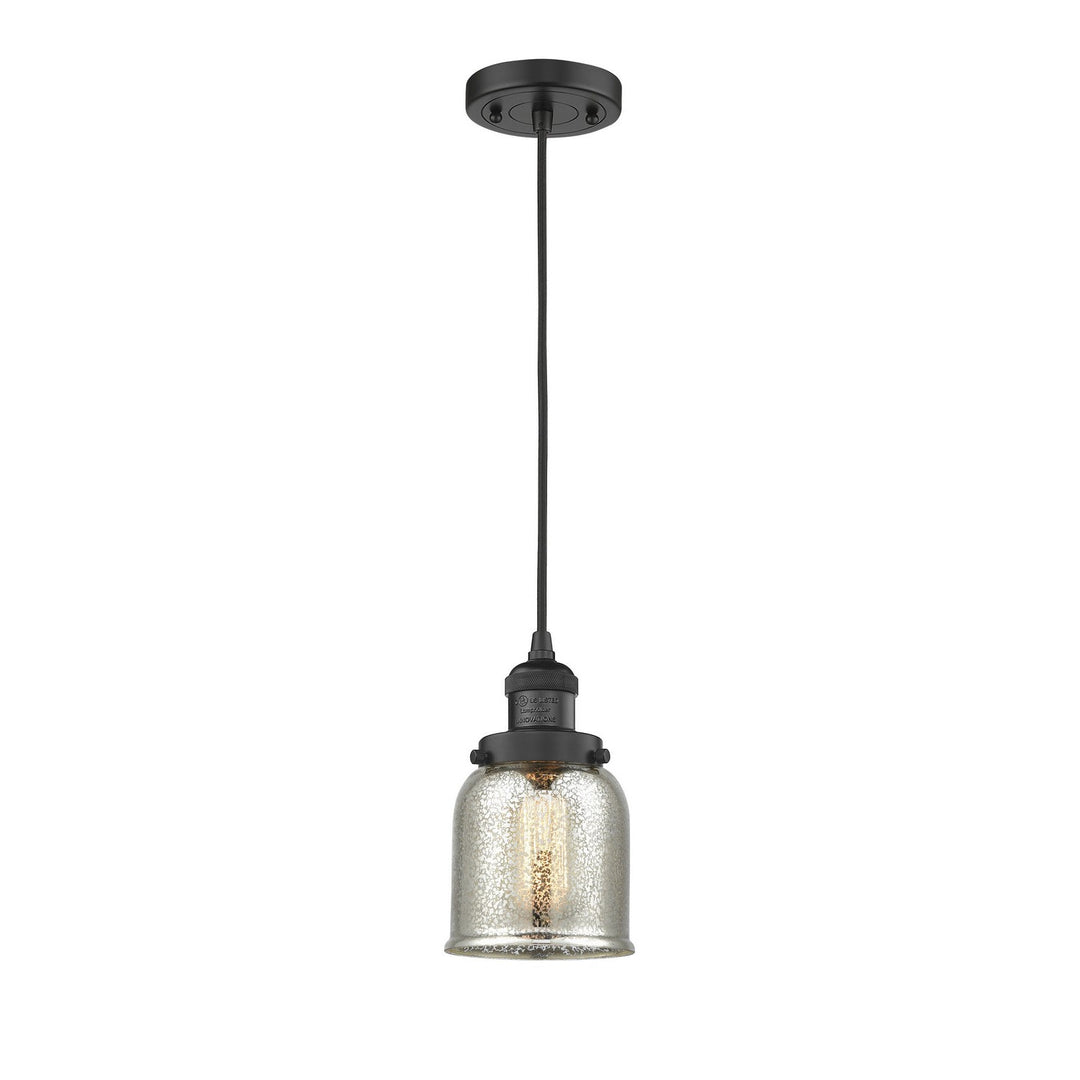 Innovations Franklin Restoration 201C-BK-G58 Pendant Light - Matte Black