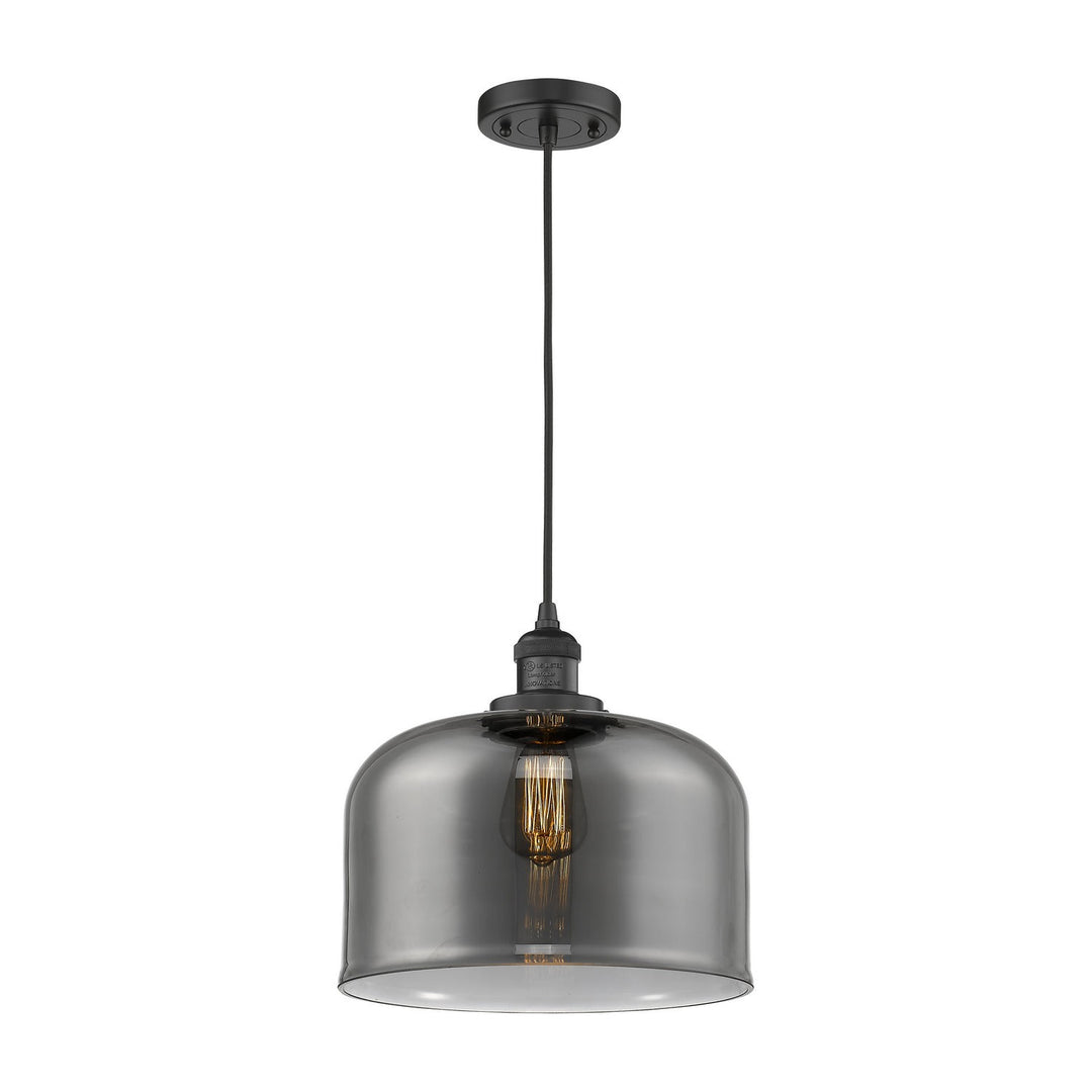 Innovations Franklin Restoration 201C-BK-G73-L-LED Pendant Light - Matte Black
