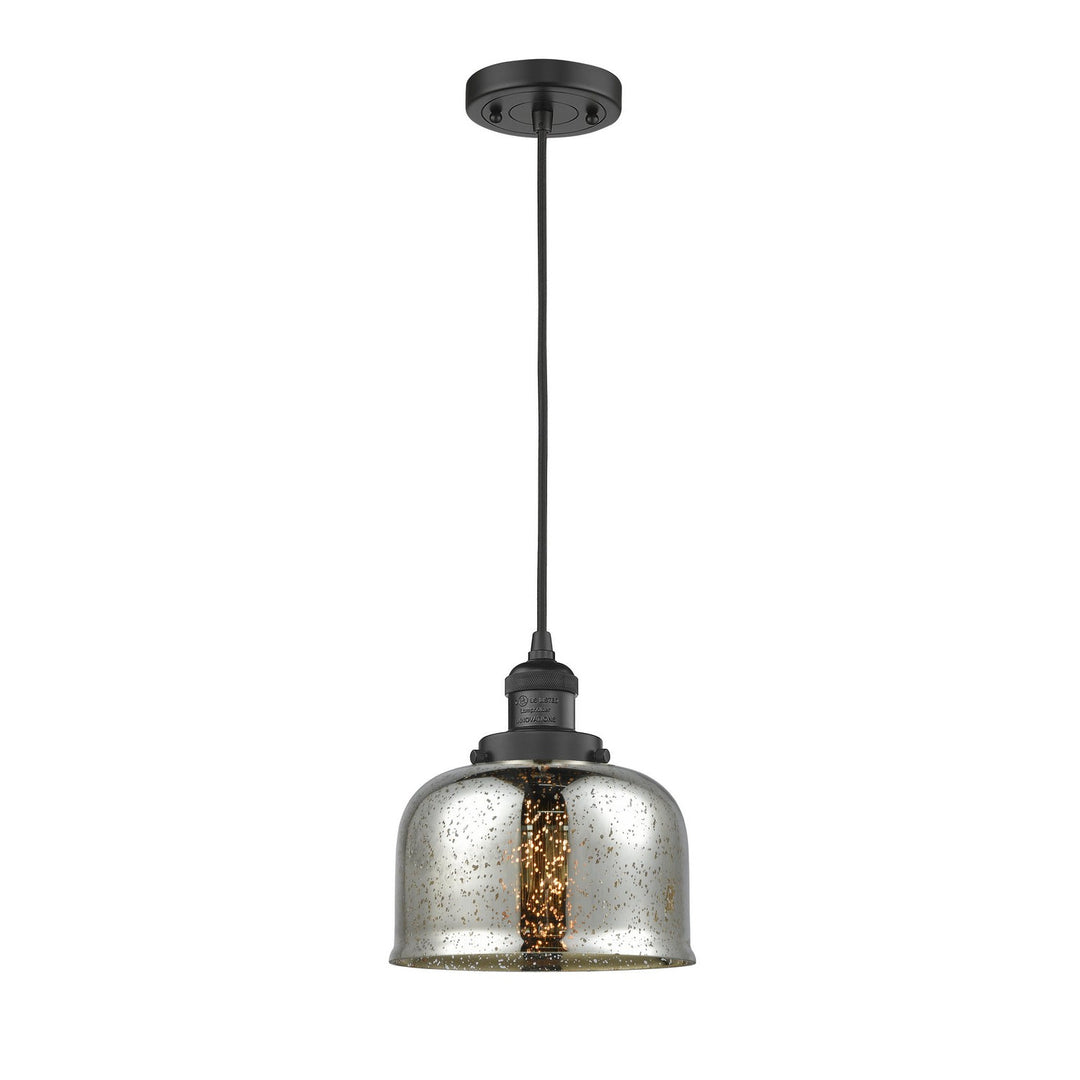 Innovations Franklin Restoration 201C-BK-G78 Pendant Light - Matte Black