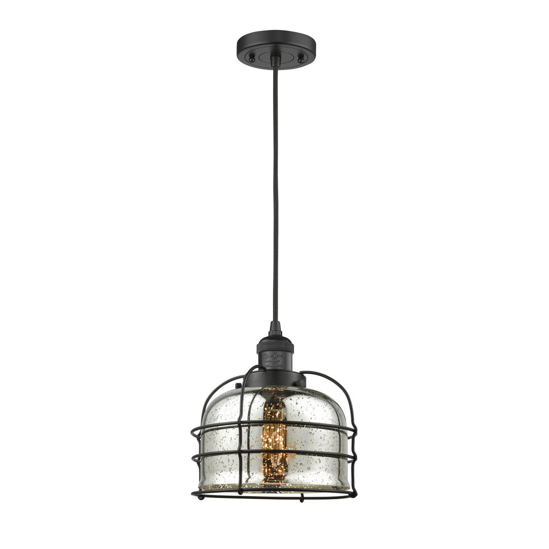Innovations Franklin Restoration 201C-BK-G78-CE Pendant Light - Matte Black