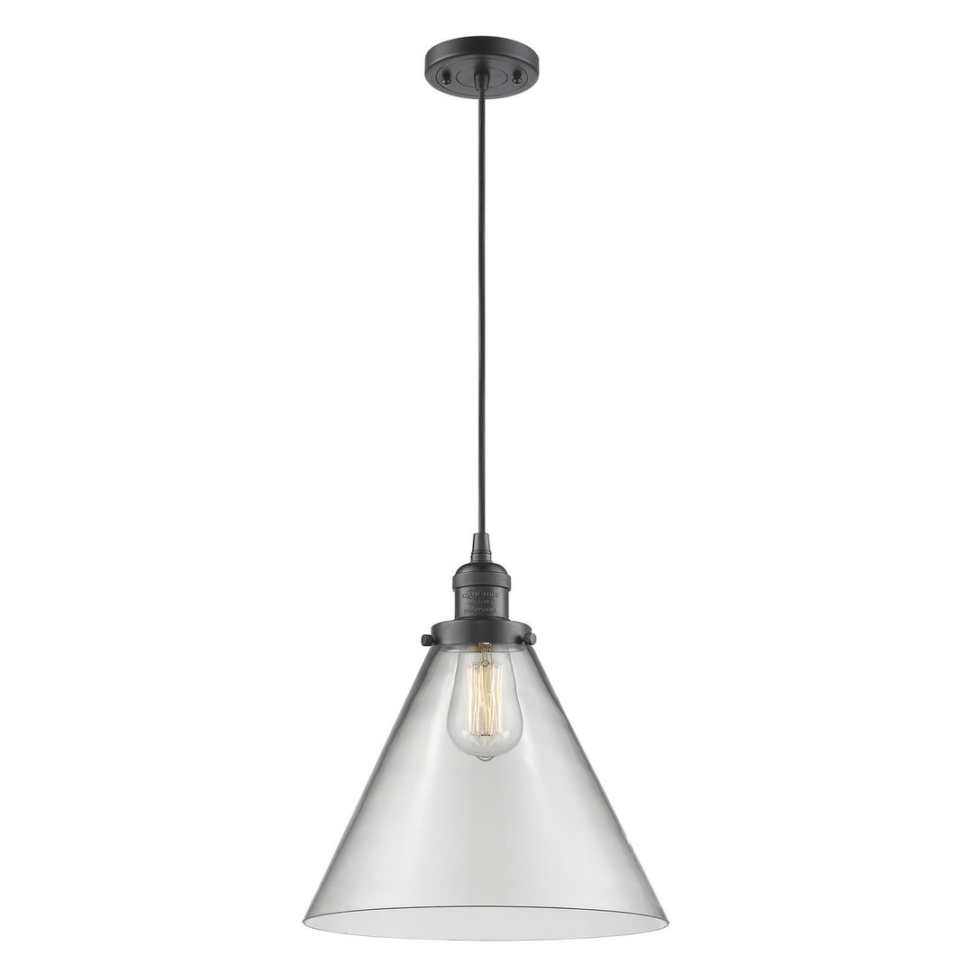 Innovations Franklin Restoration 201C-OB-G42-L-LED Pendant Light - Oil Rubbed Bronze