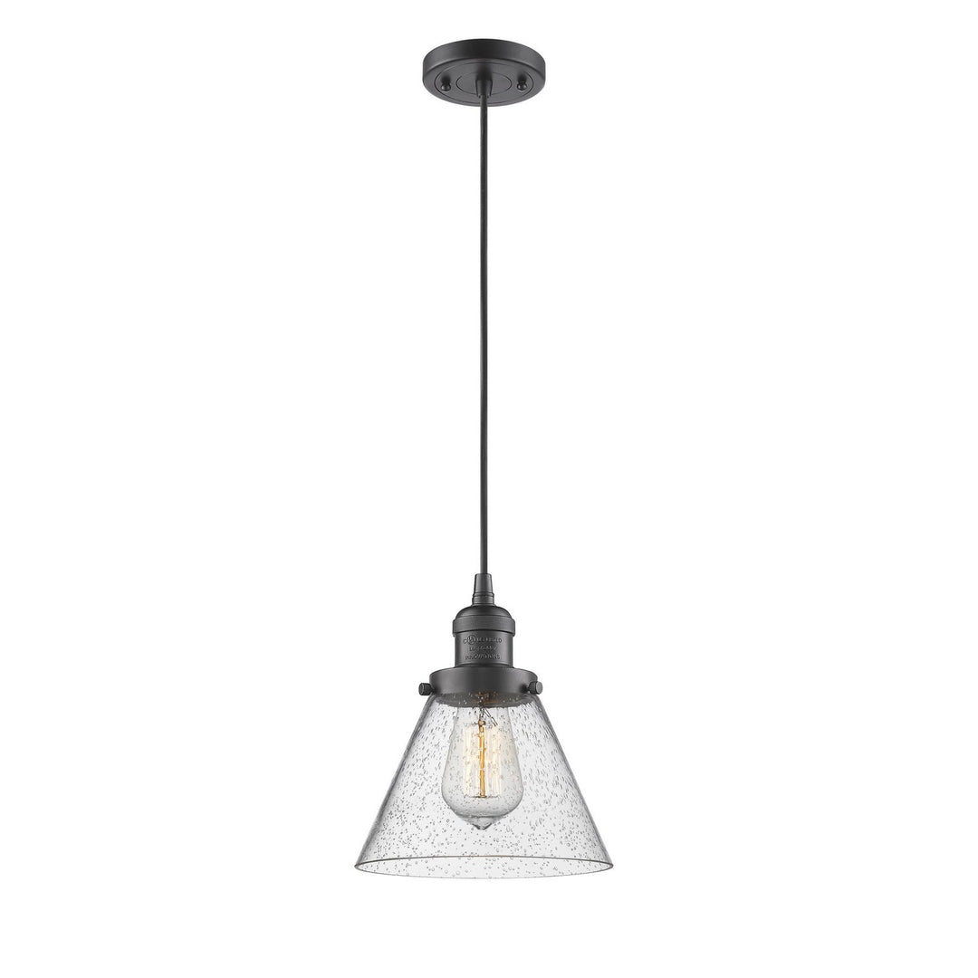 Innovations Franklin Restoration 201C-OB-G44-LED Pendant Light - Oil Rubbed Bronze
