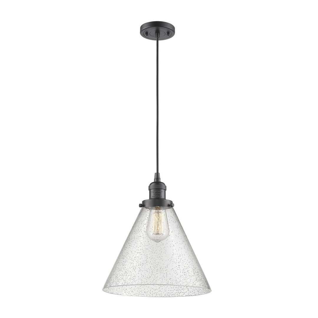 Innovations Franklin Restoration 201C-OB-G44-L-LED Pendant Light - Oil Rubbed Bronze