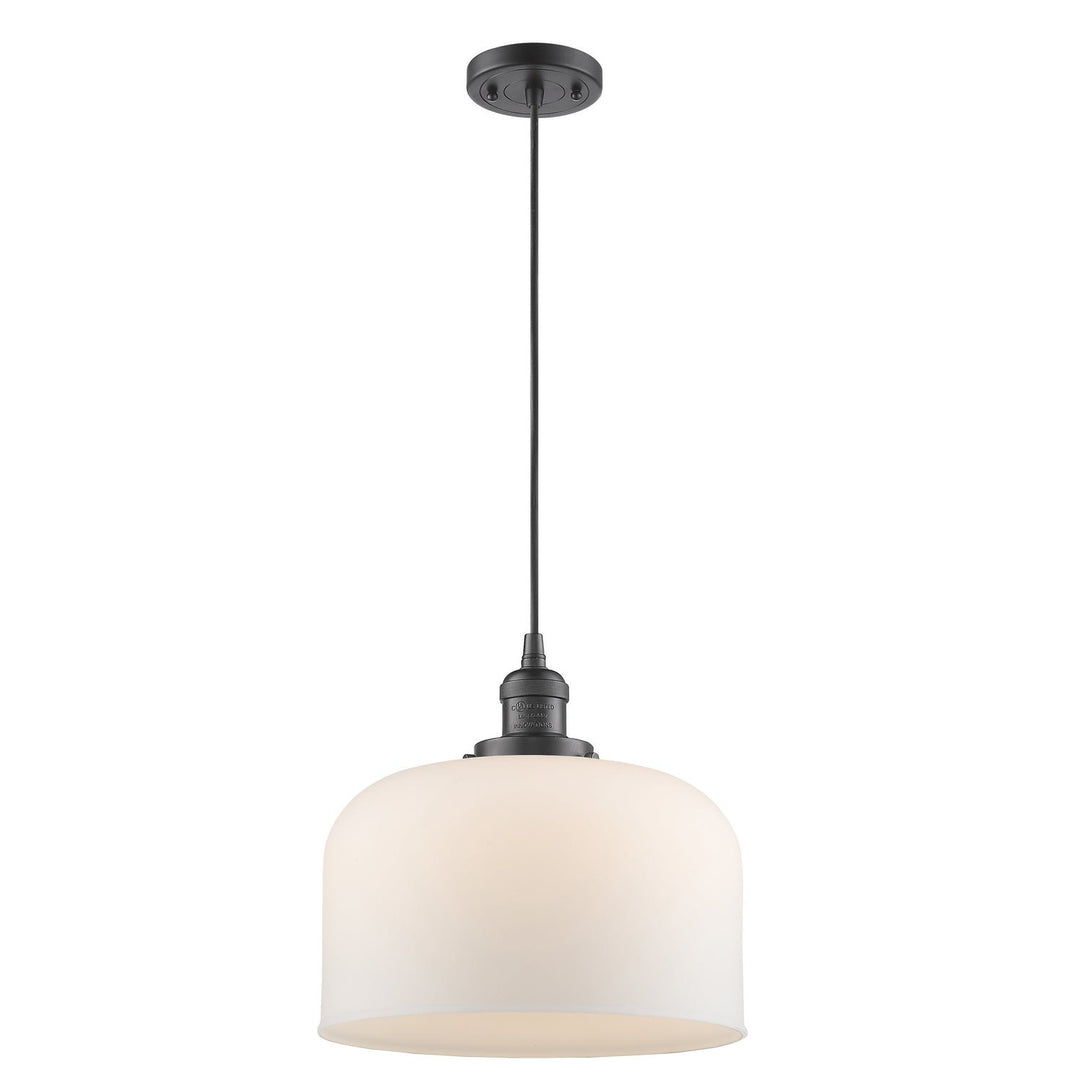 Innovations Franklin Restoration 201C-OB-G71-L-LED Pendant Light - Oil Rubbed Bronze