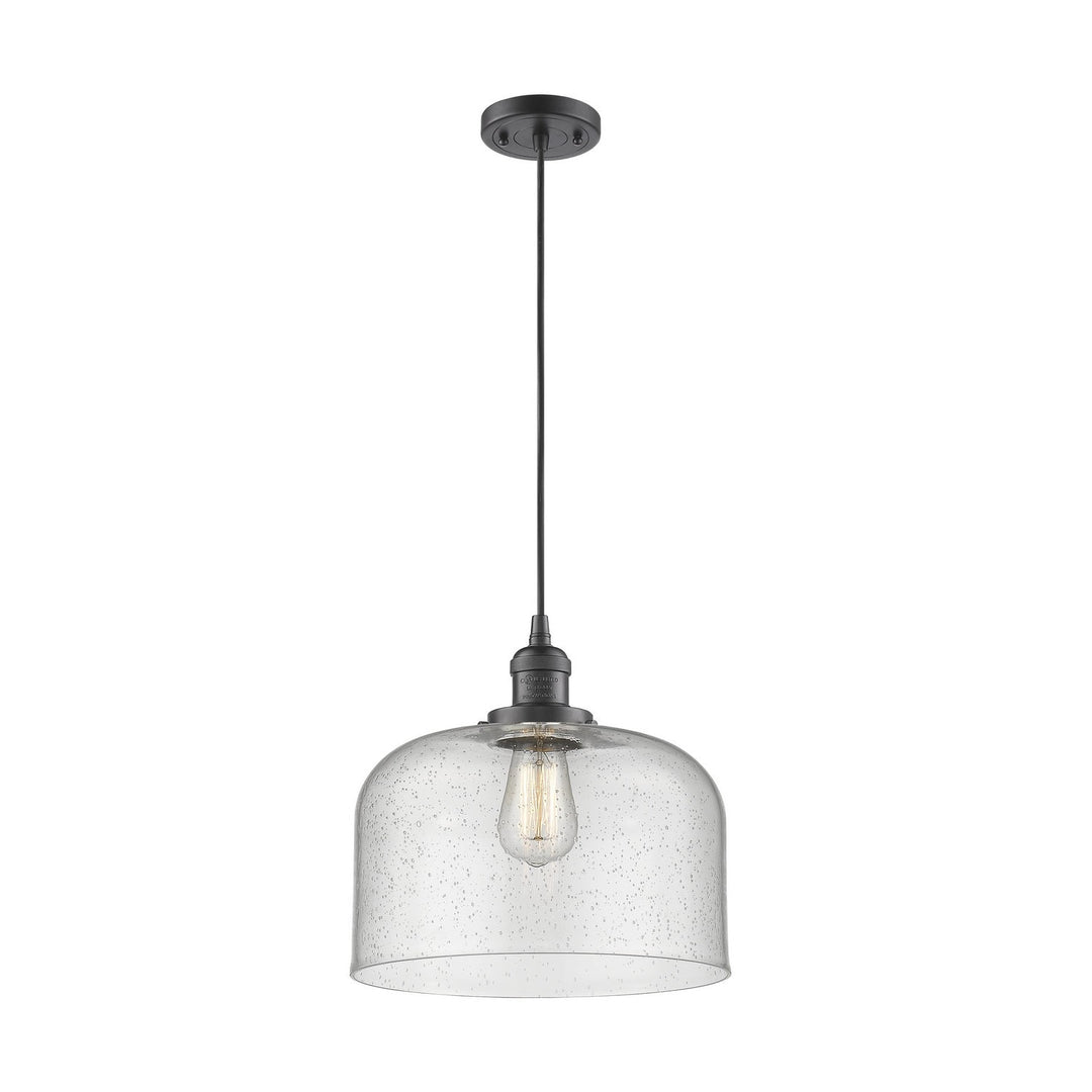 Innovations Franklin Restoration 201C-OB-G74-L-LED Pendant Light - Oil Rubbed Bronze