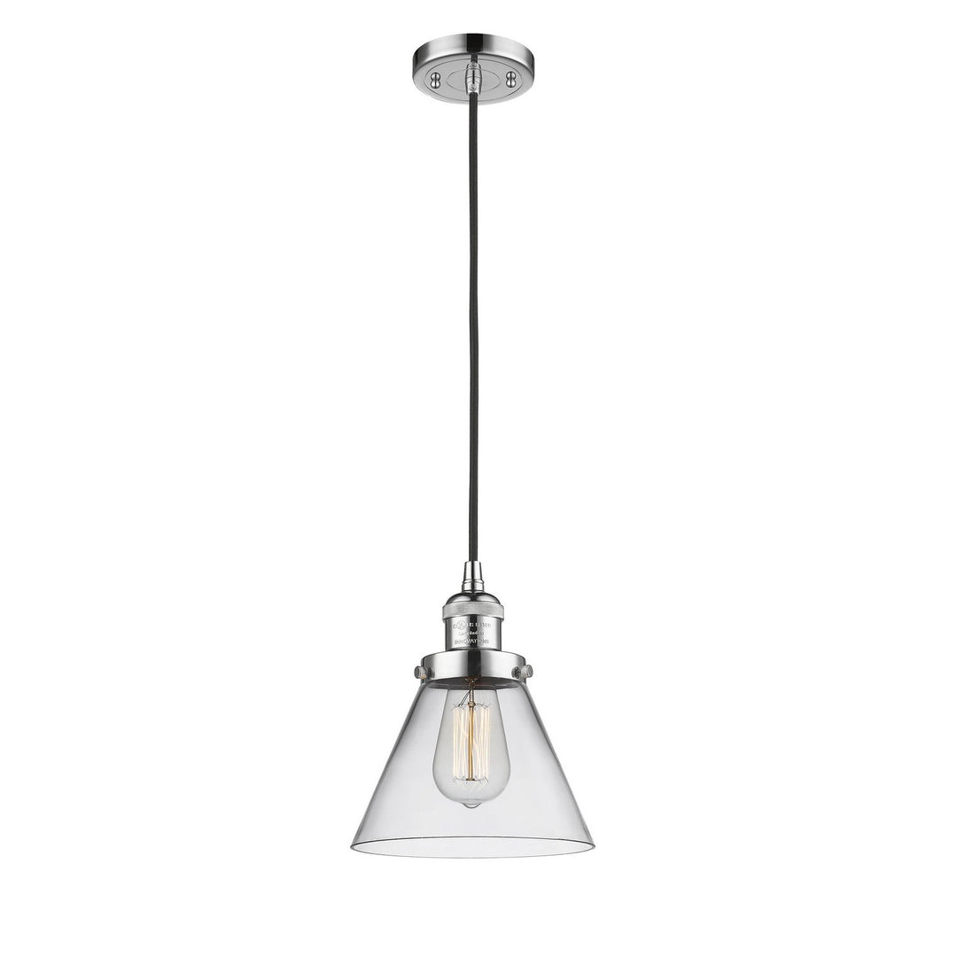 Innovations Franklin Restoration 201C-PC-G44 Pendant Light - Polished Chrome