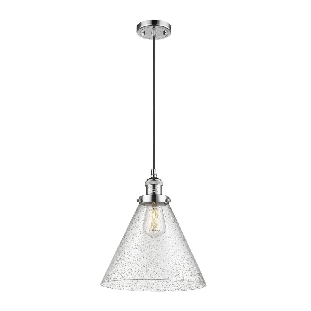 Innovations Franklin Restoration 201C-PC-G44-L Pendant Light - Polished Chrome