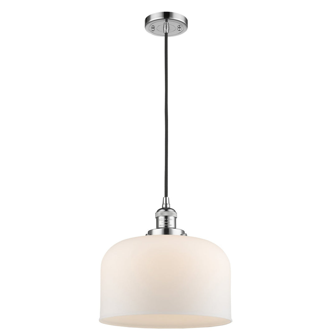 Innovations Franklin Restoration 201C-PC-G71-L Pendant Light - Polished Chrome