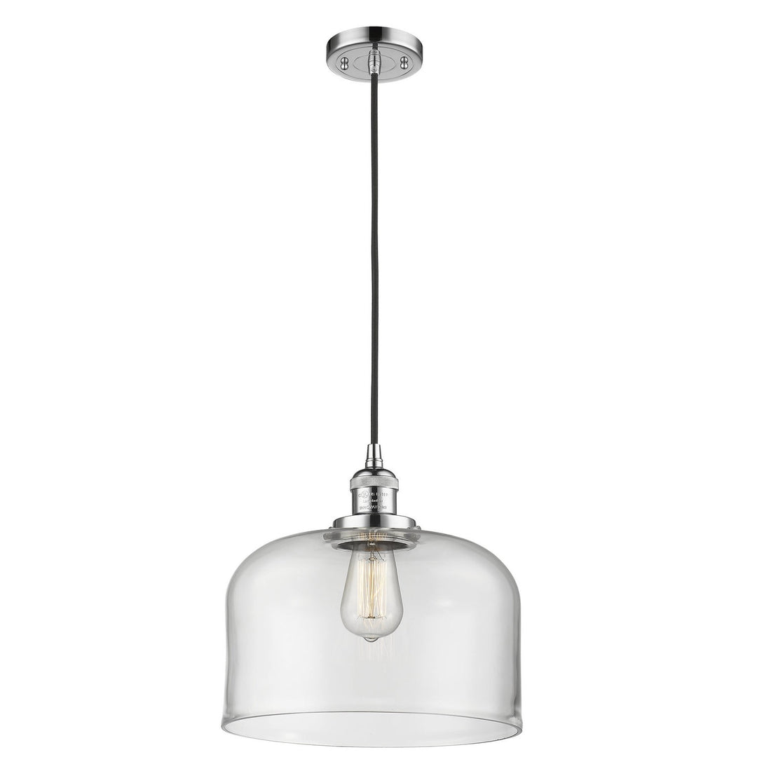 Innovations Franklin Restoration 201C-PC-G72-L Pendant Light - Polished Chrome