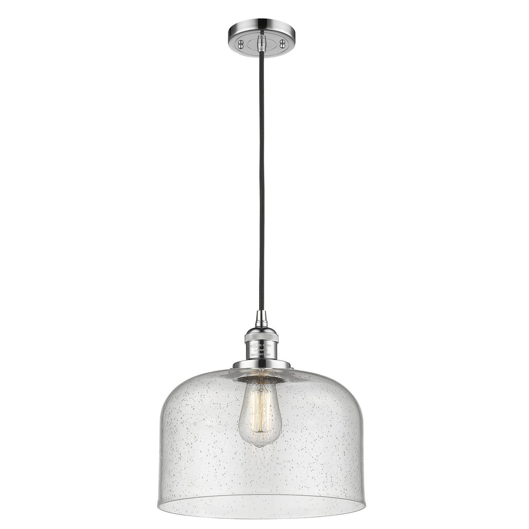 Innovations Franklin Restoration 201C-PC-G74-L Pendant Light - Polished Chrome