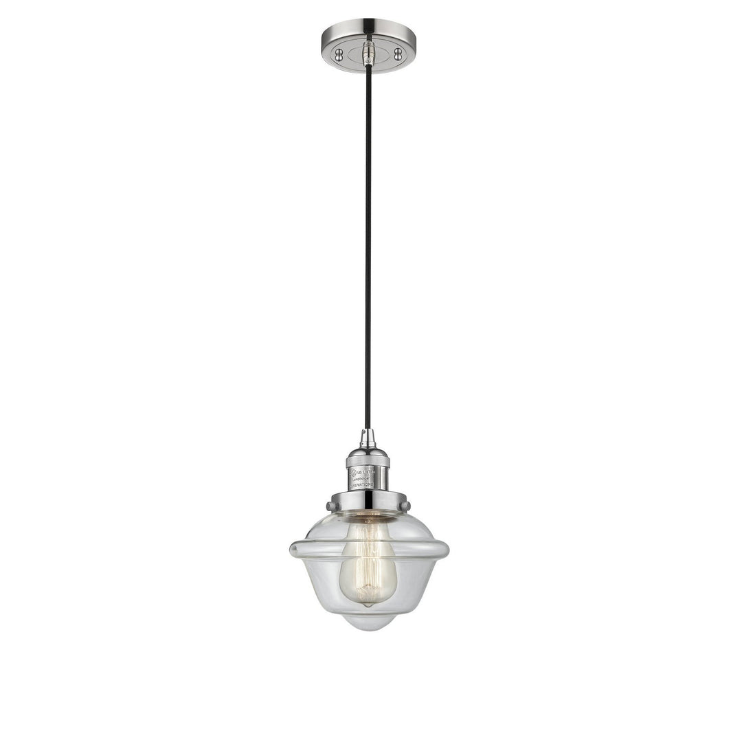 Innovations Franklin Restoration 201C-PN-G532 Pendant Light - Polished Nickel