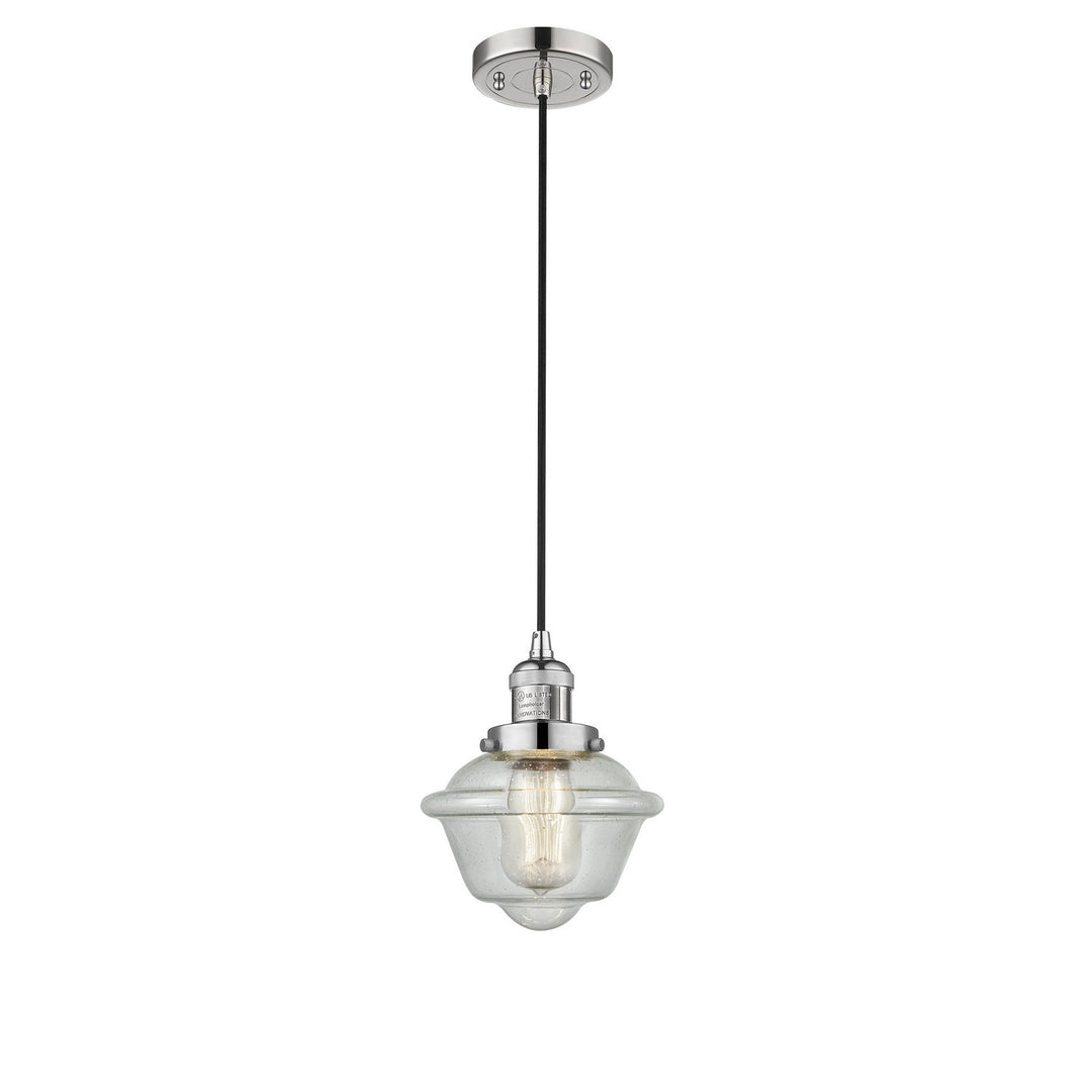 Innovations Franklin Restoration 201C-PN-G534 Pendant Light - Polished Nickel