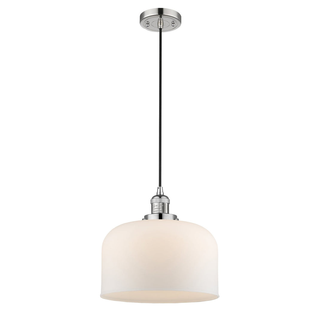 Innovations Franklin Restoration 201C-PN-G71-L-LED Pendant Light - Polished Nickel