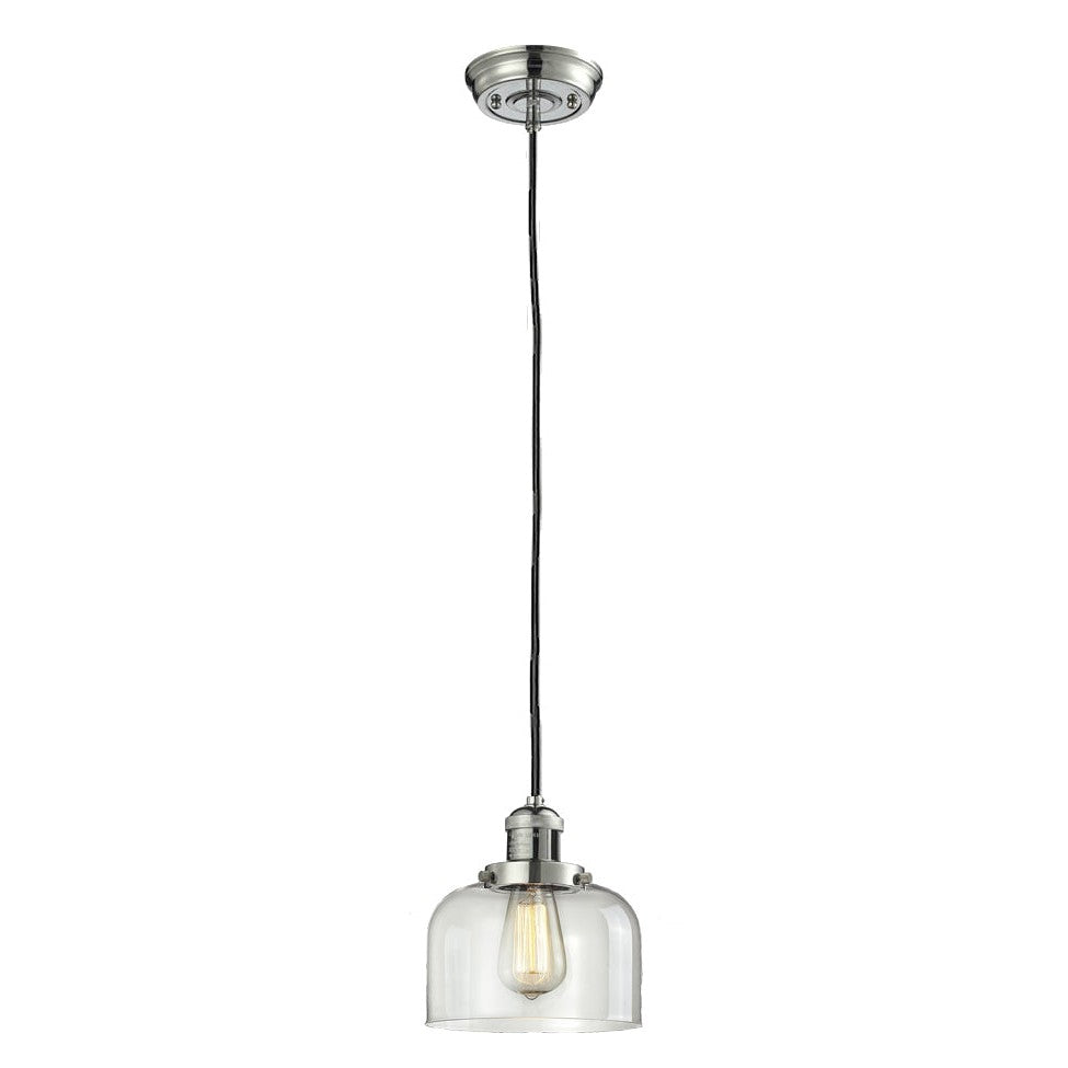 Innovations Franklin Restoration 201C-PN-G72-LED Pendant Light - Polished Nickel