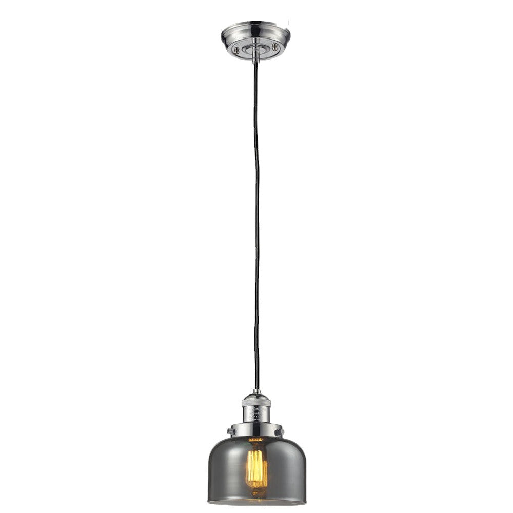 Innovations Franklin Restoration 201C-PN-G73-LED Pendant Light - Polished Nickel