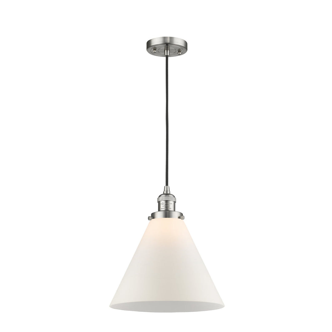 Innovations Franklin Restoration 201C-SN-G41-L Pendant Light - Brushed Satin Nickel