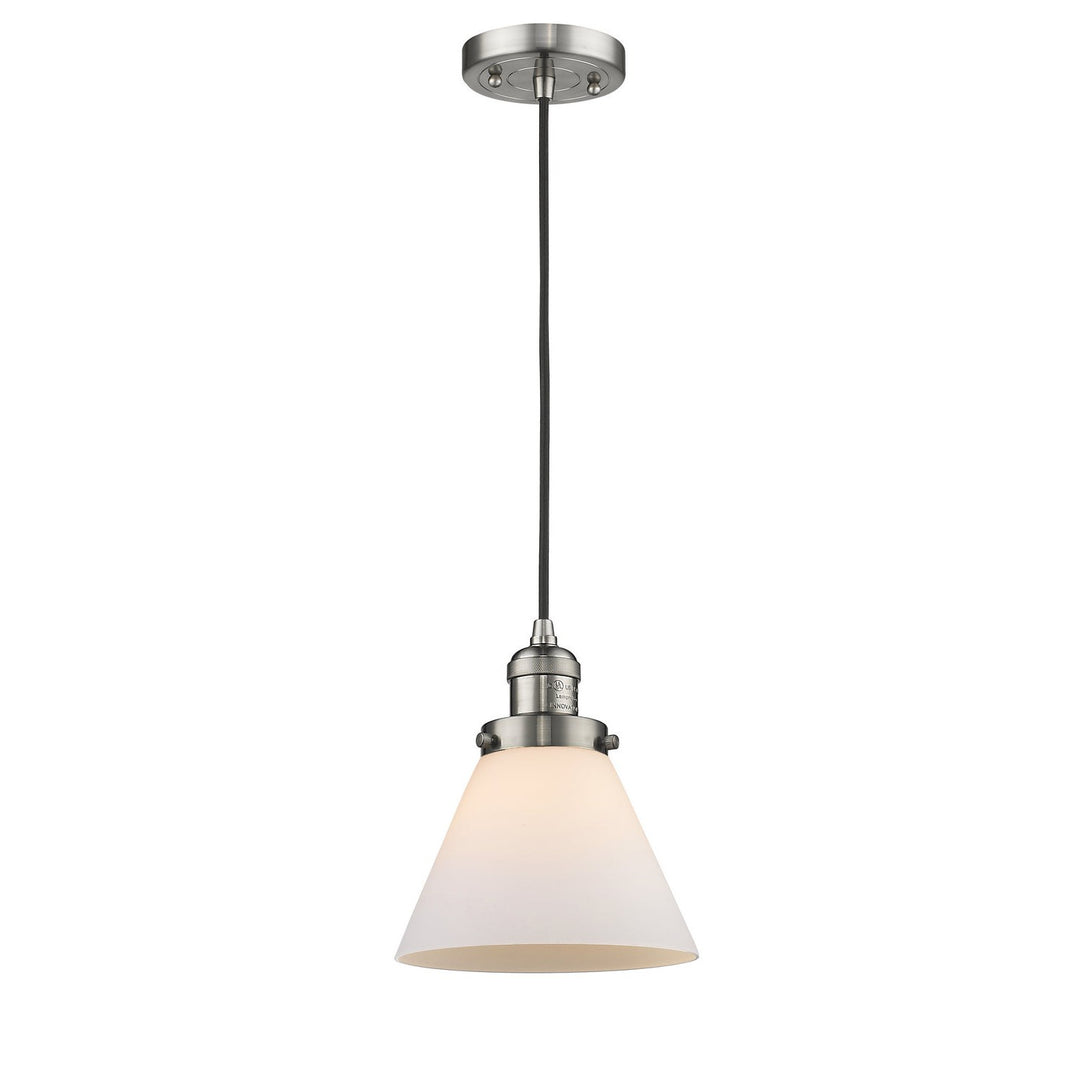 Innovations Franklin Restoration 201C-SN-G41-LED Pendant Light - Brushed Satin Nickel
