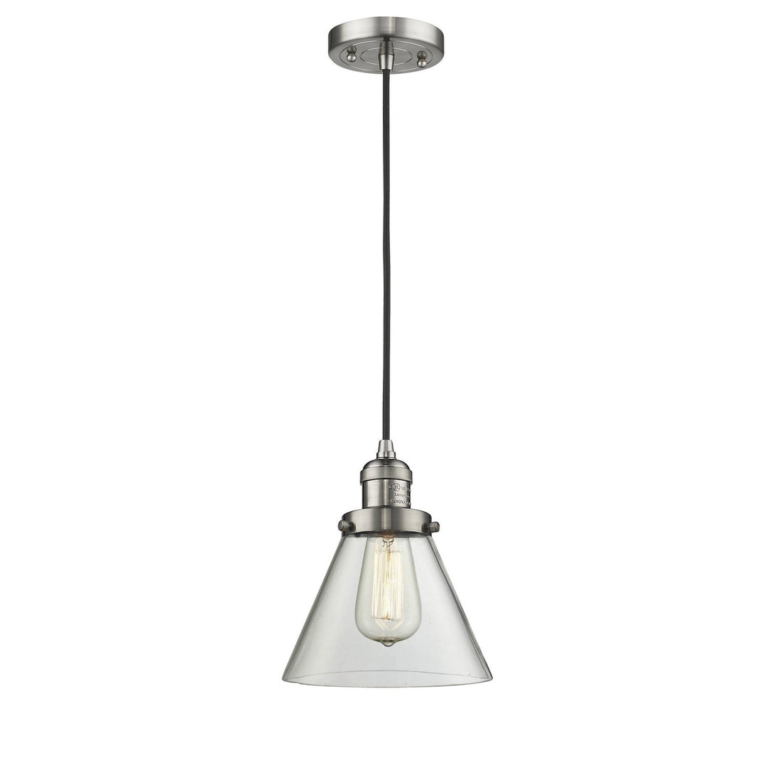 Innovations Franklin Restoration 201C-SN-G42-LED Pendant Light - Brushed Satin Nickel