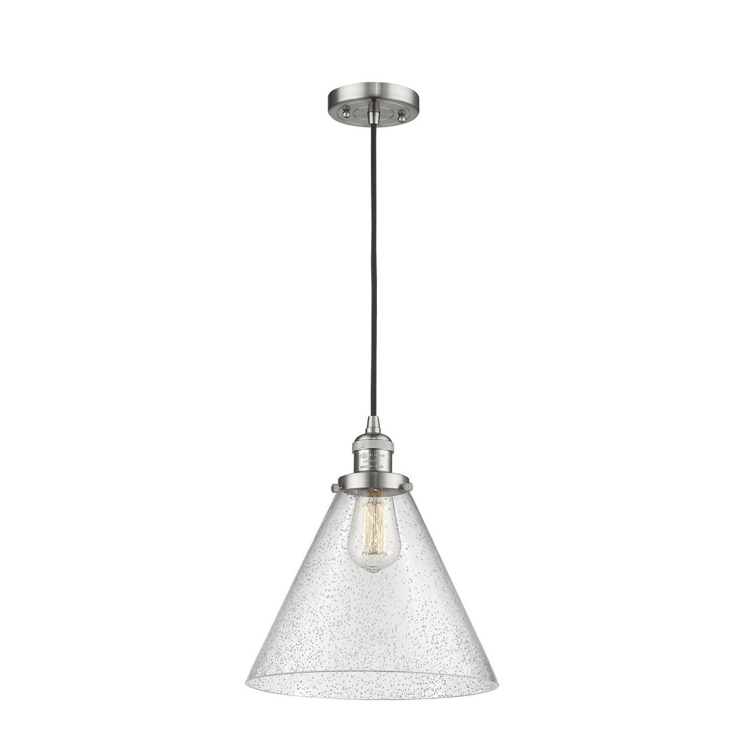 Innovations Franklin Restoration 201C-SN-G44-L Pendant Light - Brushed Satin Nickel