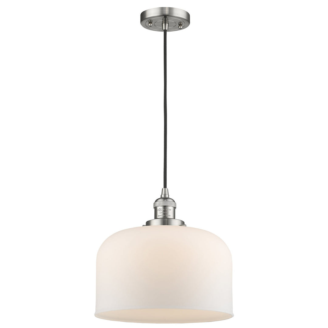 Innovations Franklin Restoration 201C-SN-G71-L Pendant Light - Brushed Satin Nickel