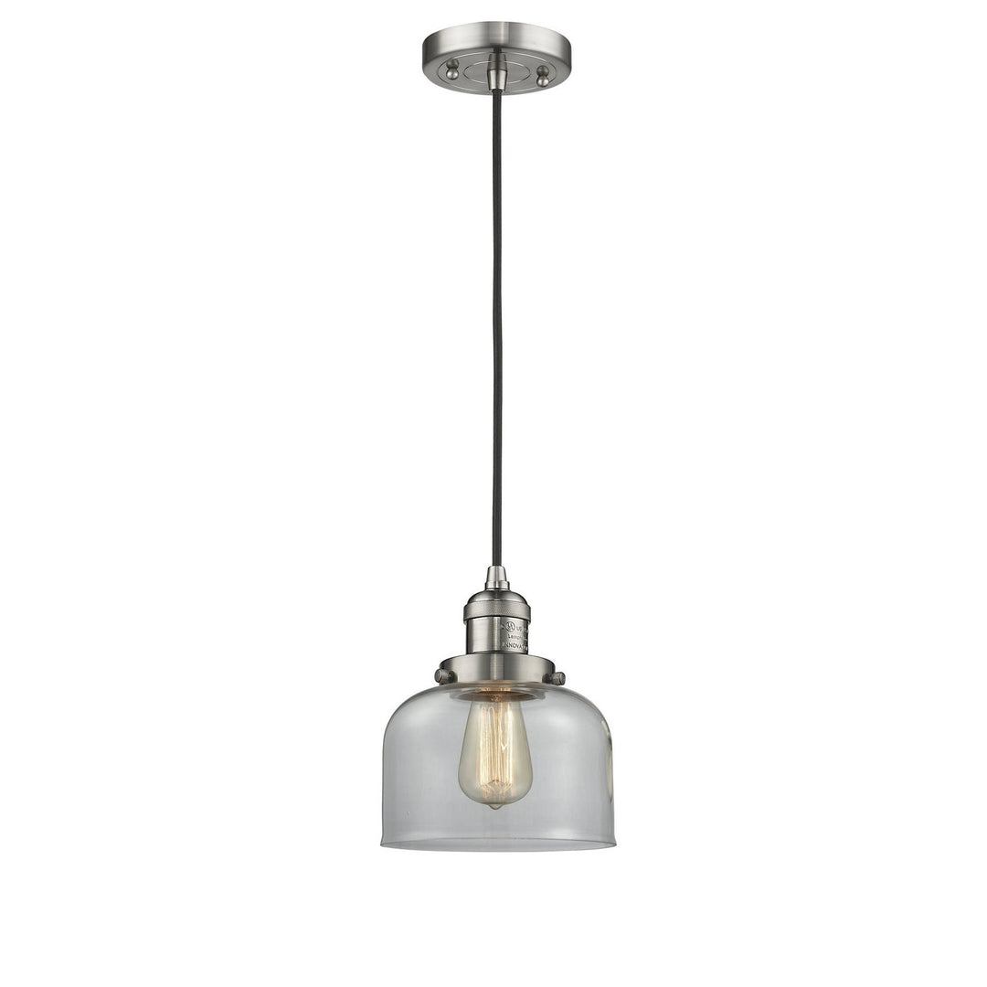Innovations Franklin Restoration 201C-SN-G72-LED Pendant Light - Brushed Satin Nickel