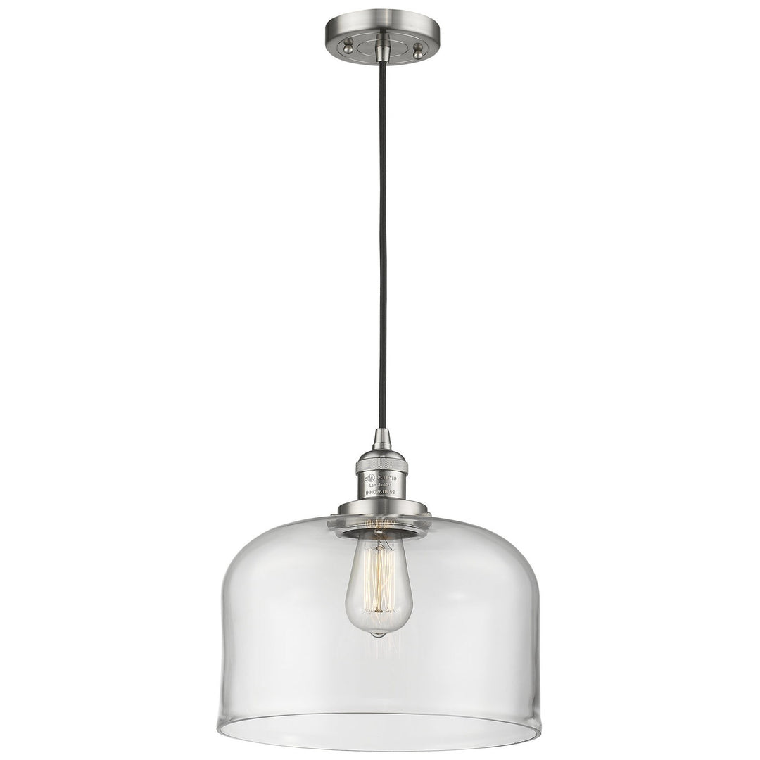 Innovations Franklin Restoration 201C-SN-G72-L-LED Pendant Light - Brushed Satin Nickel