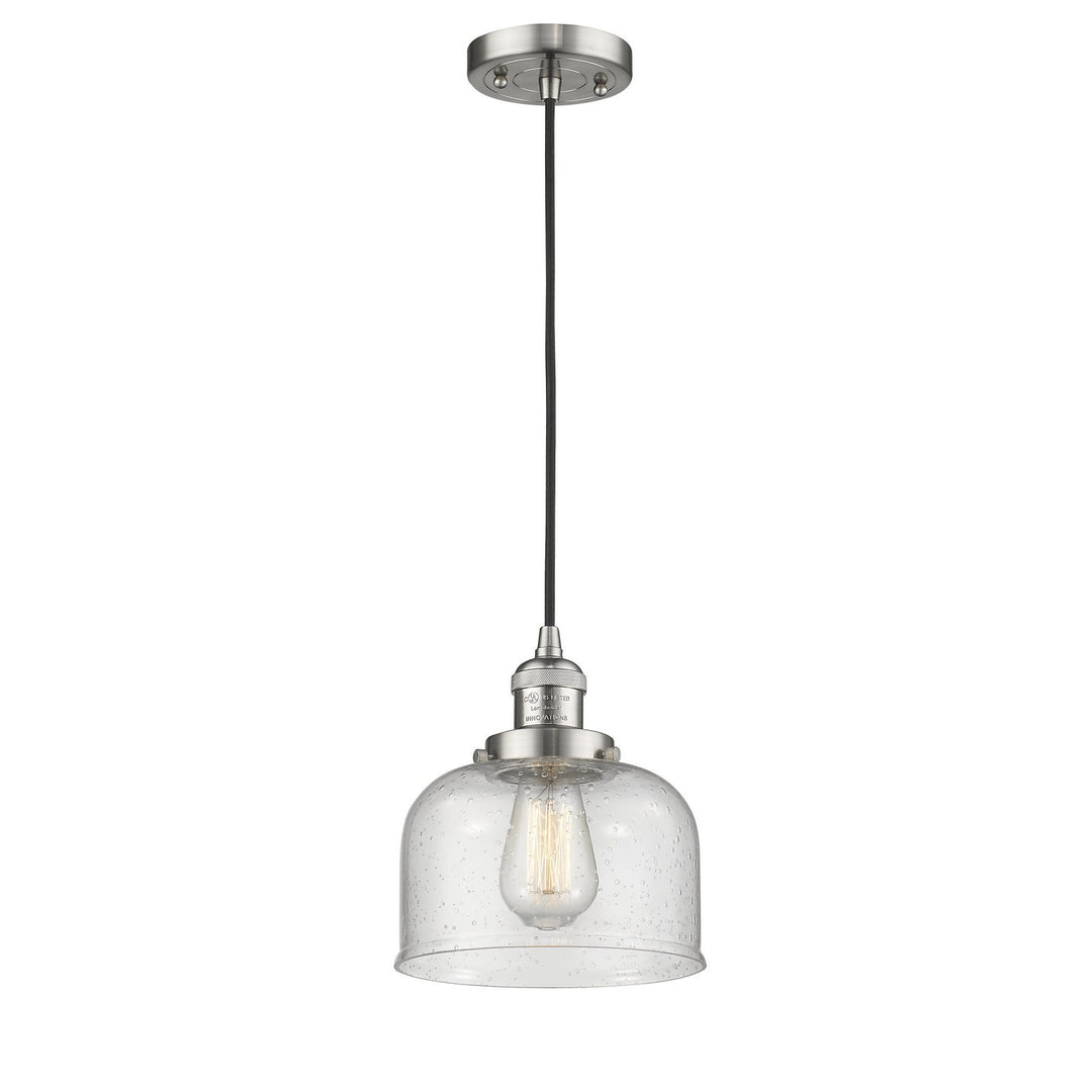 Innovations Franklin Restoration 201C-SN-G74-LED Pendant Light - Brushed Satin Nickel