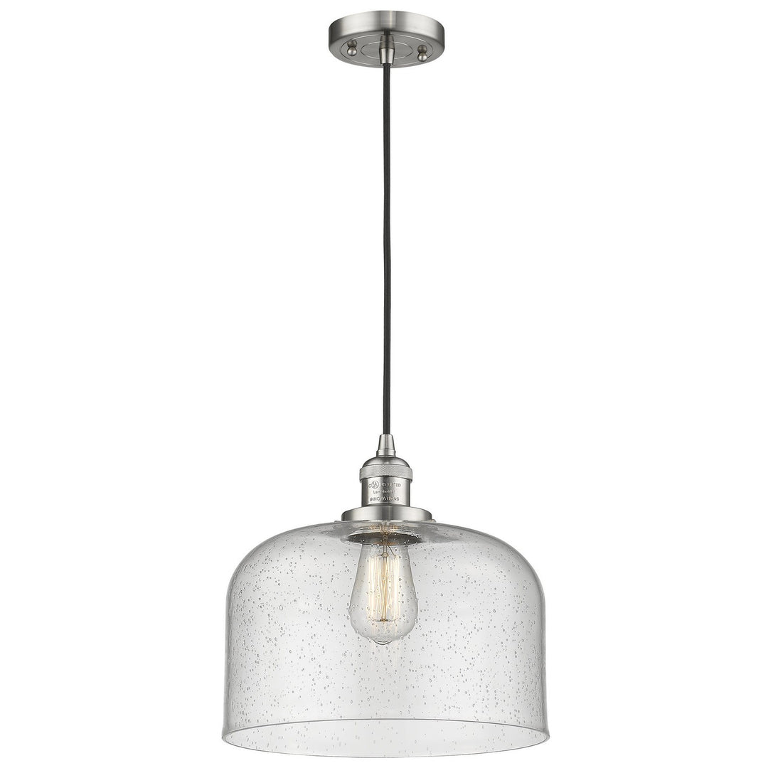 Innovations Franklin Restoration 201C-SN-G74-L-LED Pendant Light - Brushed Satin Nickel