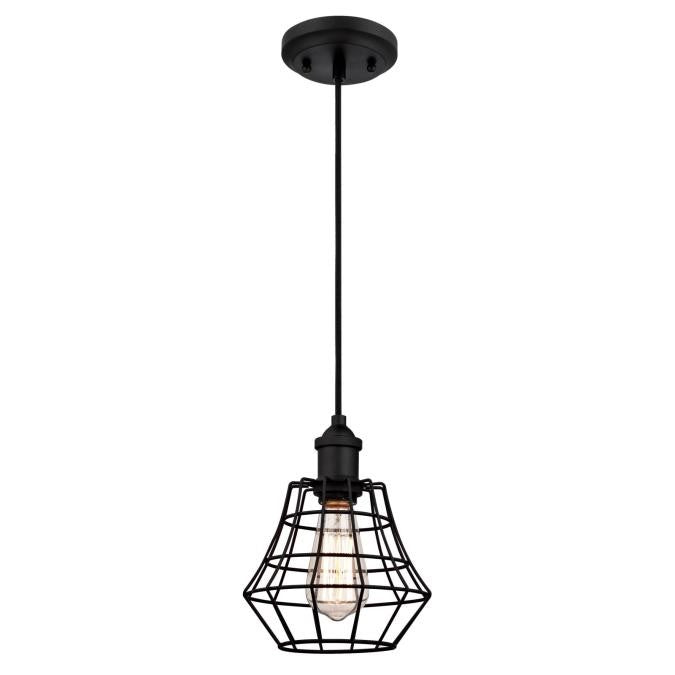 Westinghouse Nathaniel 6105300 Pendant Light - Matte Black