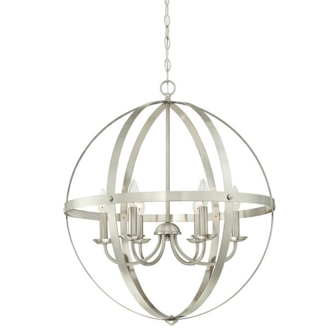 Westinghouse Stella Mira 6328300 Chandelier Light - Brushed Nickel