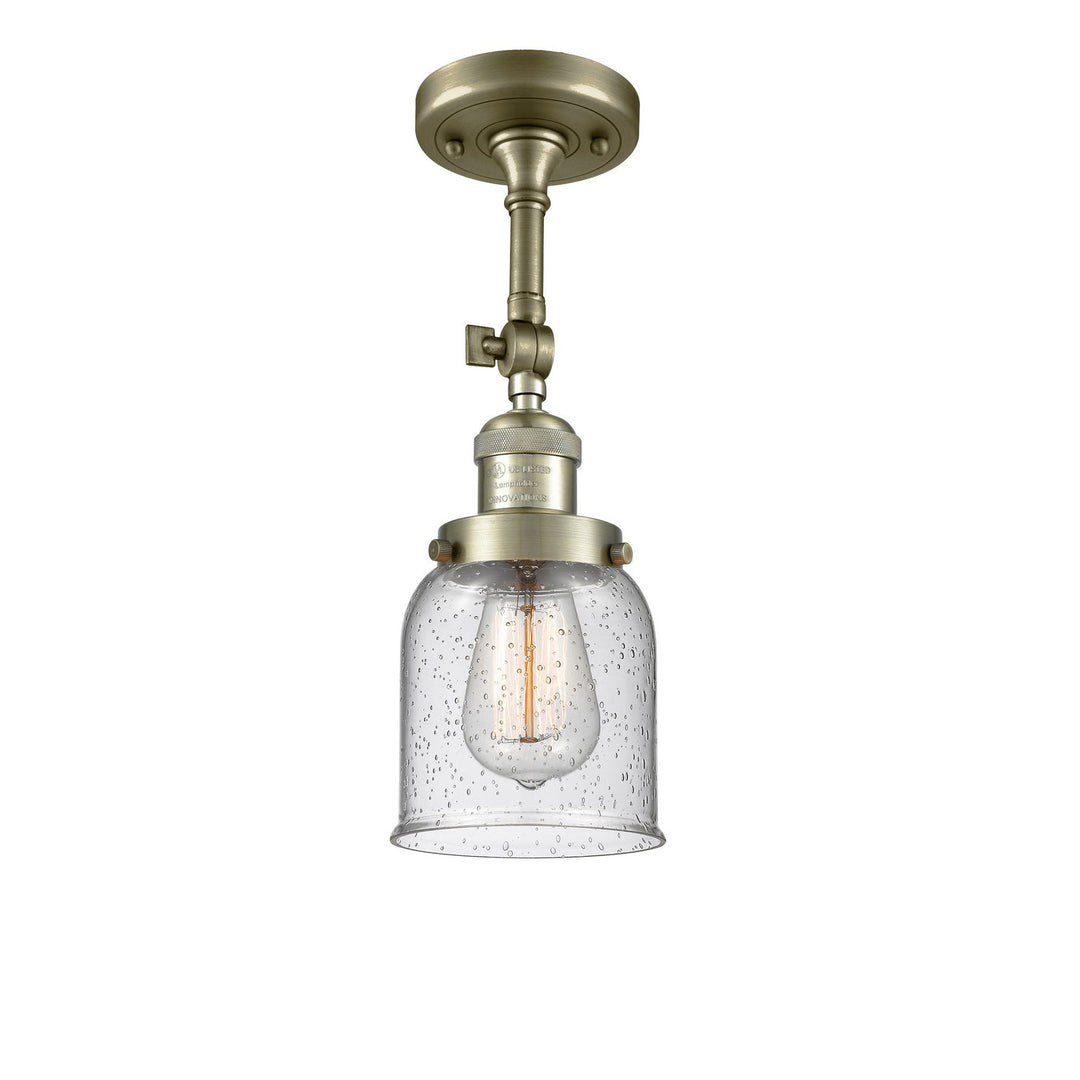 Innovations Franklin Restoration 201F-AB-G54 Ceiling Light - Antique Brass