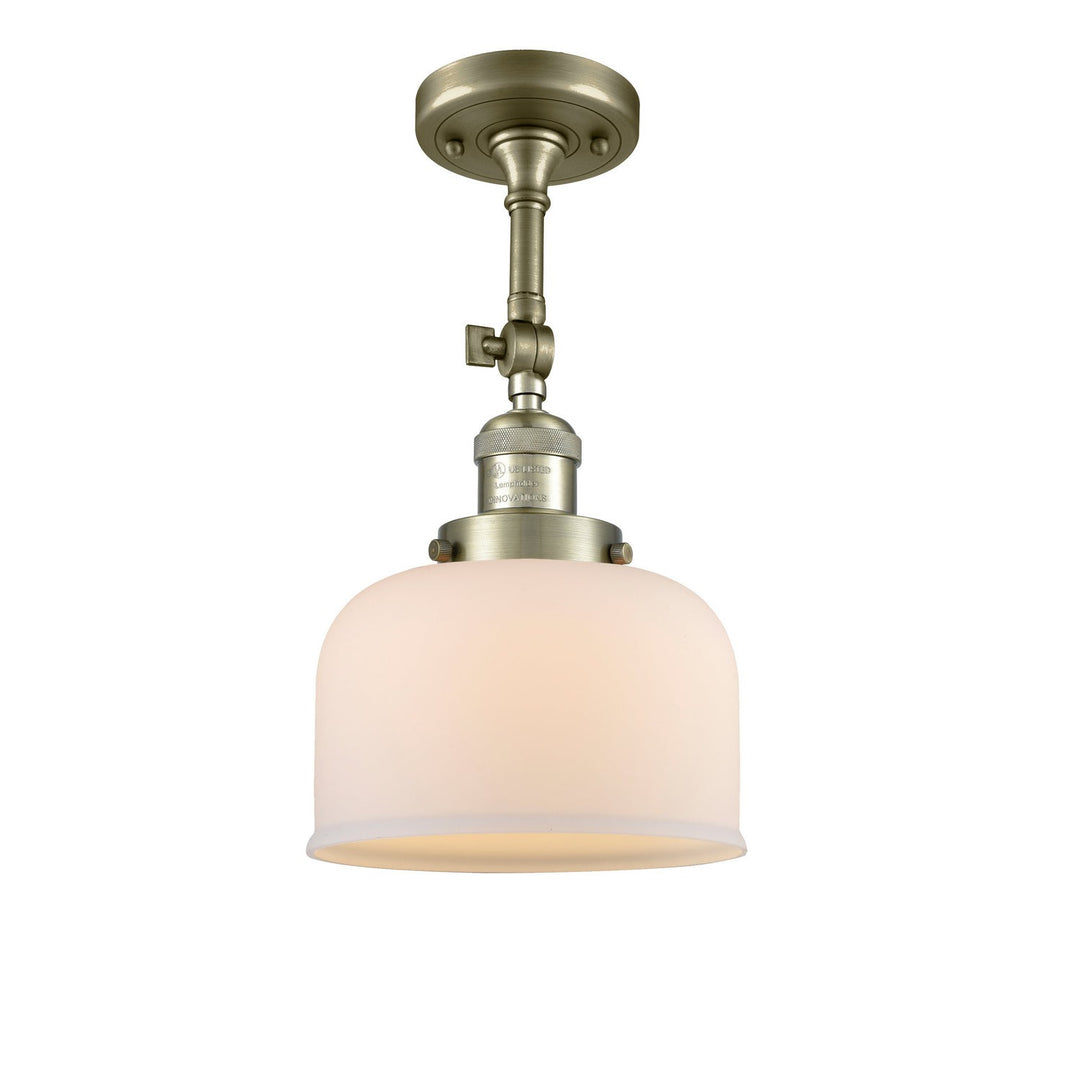 Innovations Franklin Restoration 201F-AB-G71 Ceiling Light - Antique Brass
