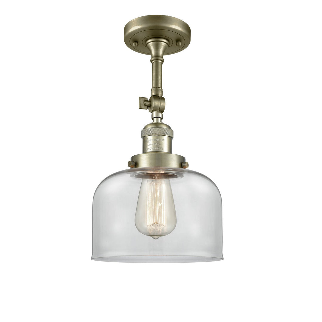 Innovations Franklin Restoration 201F-AB-G72 Ceiling Light - Antique Brass