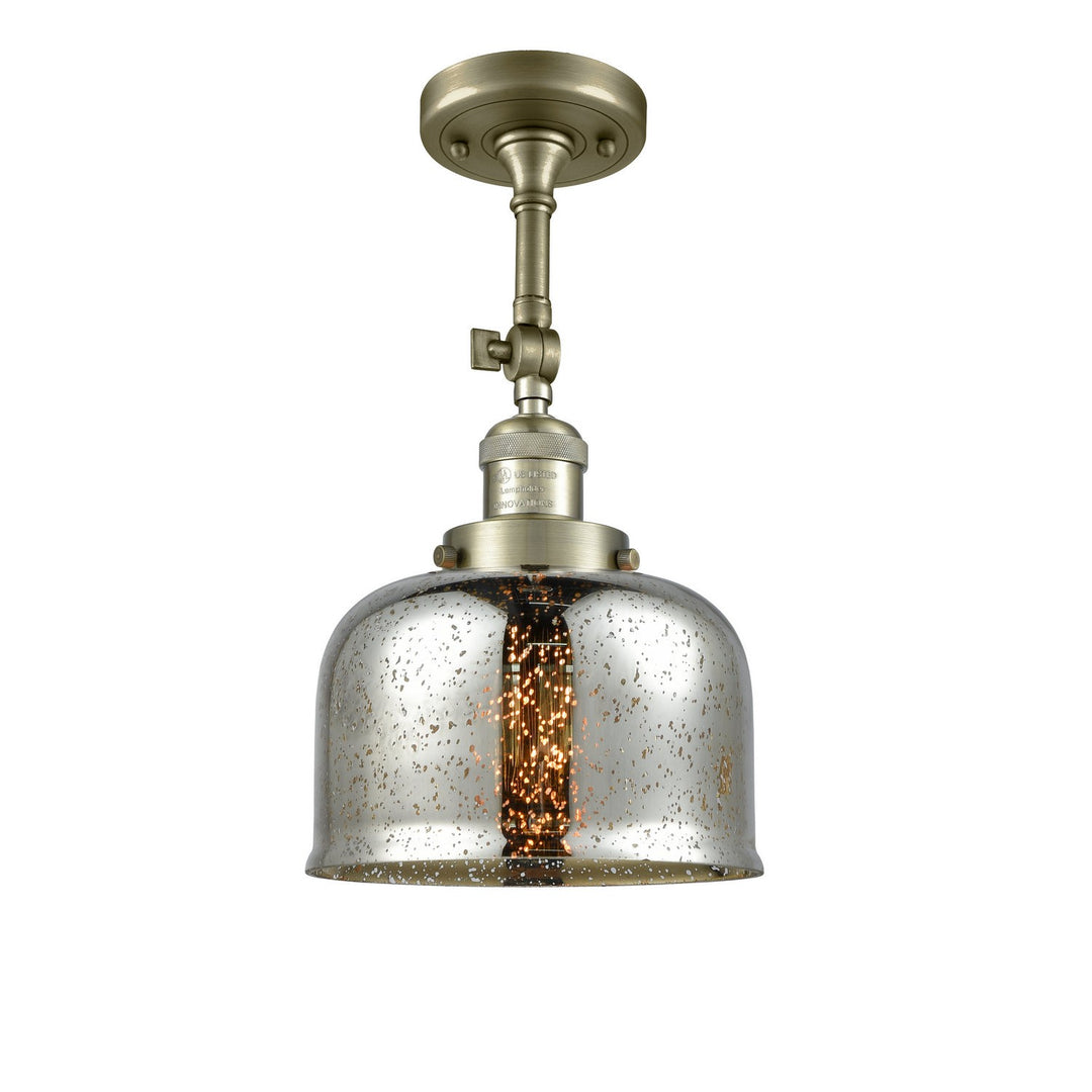 Innovations Franklin Restoration 201F-AB-G78 Ceiling Light - Antique Brass
