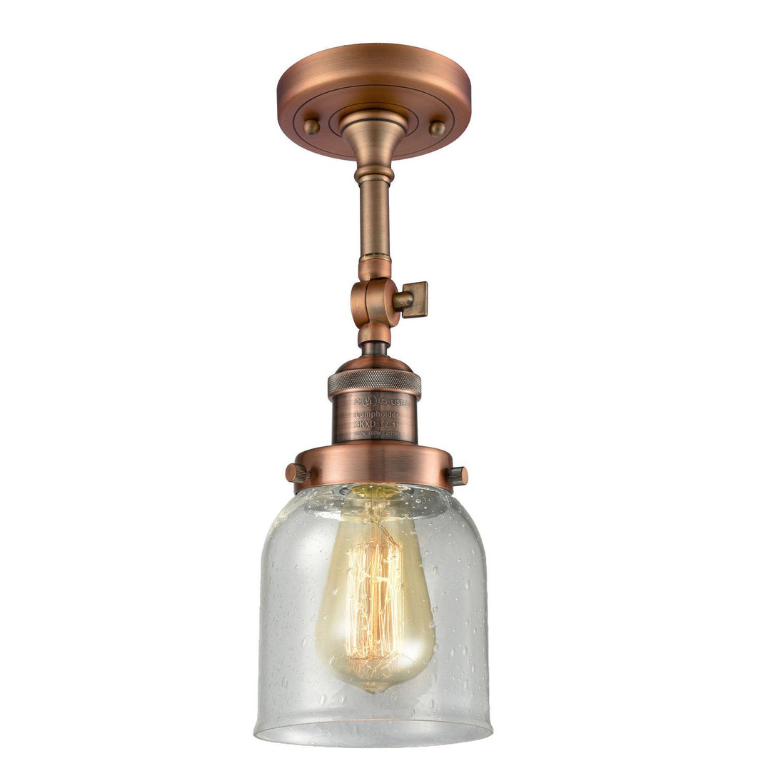 Innovations Franklin Restoration 201F-AC-G54-LED Ceiling Light - Antique Copper