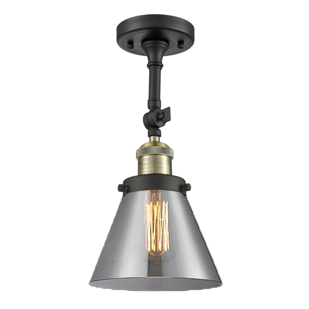 Innovations Franklin Restoration 201F-BAB-G43-LED Ceiling Light - Black Antique Brass