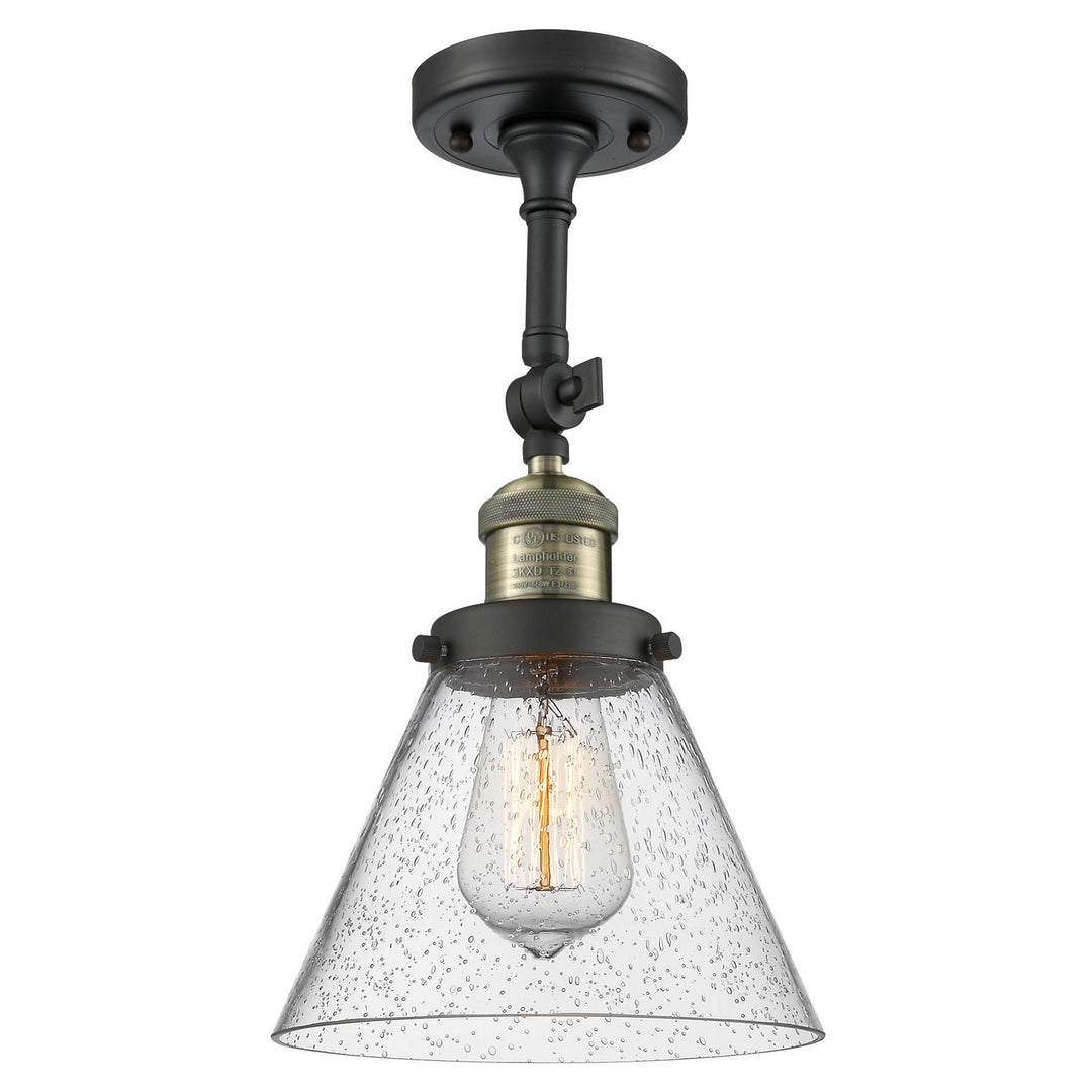 Innovations Franklin Restoration 201F-BAB-G44-LED Ceiling Light - Black Antique Brass