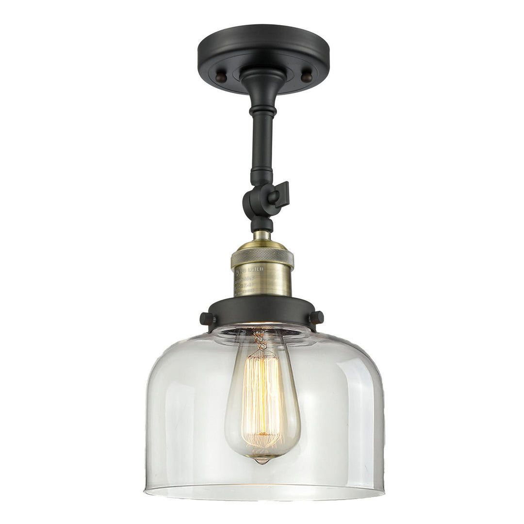 Innovations Franklin Restoration 201F-BAB-G72 Ceiling Light - Black Antique Brass