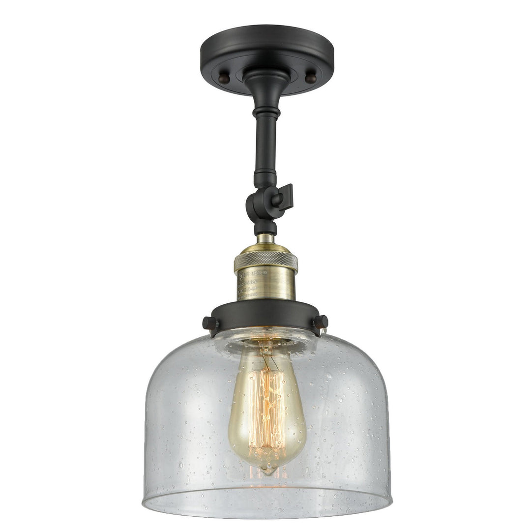 Innovations Franklin Restoration 201F-BAB-G74 Ceiling Light - Black Antique Brass