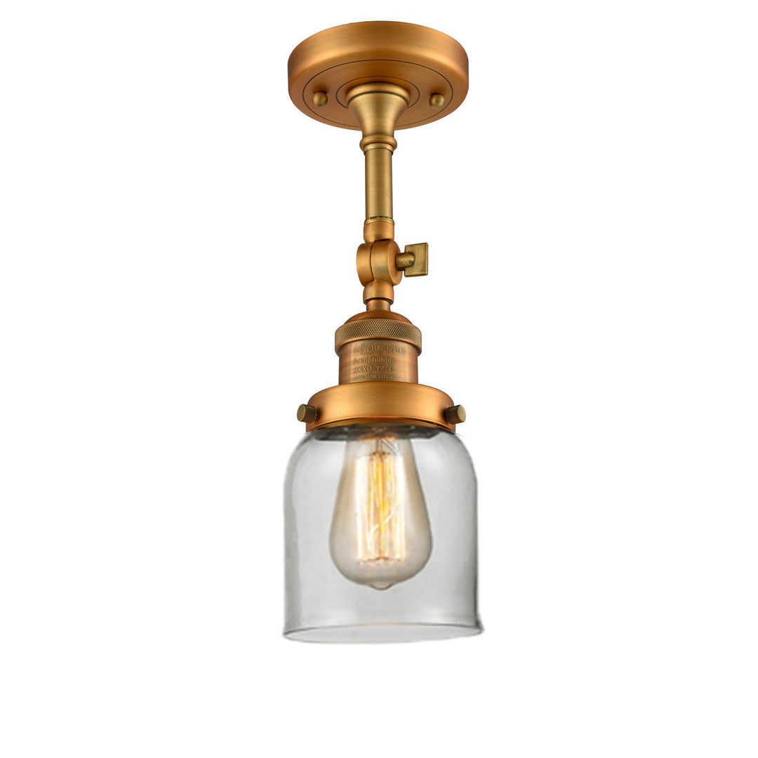 Innovations Franklin Restoration 201F-BB-G52-LED Ceiling Light - Brushed Brass