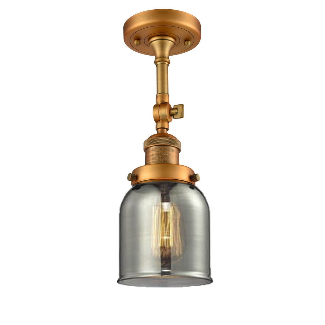 Innovations Franklin Restoration 201F-BB-G53-LED Ceiling Light - Brushed Brass