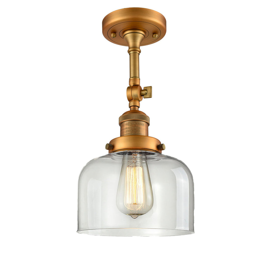 Innovations Franklin Restoration 201F-BB-G72-LED Ceiling Light - Brushed Brass